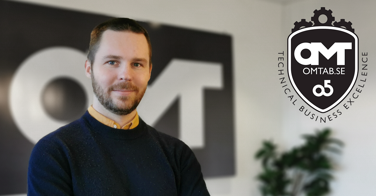 Petter Grelsson new colleague at OMT